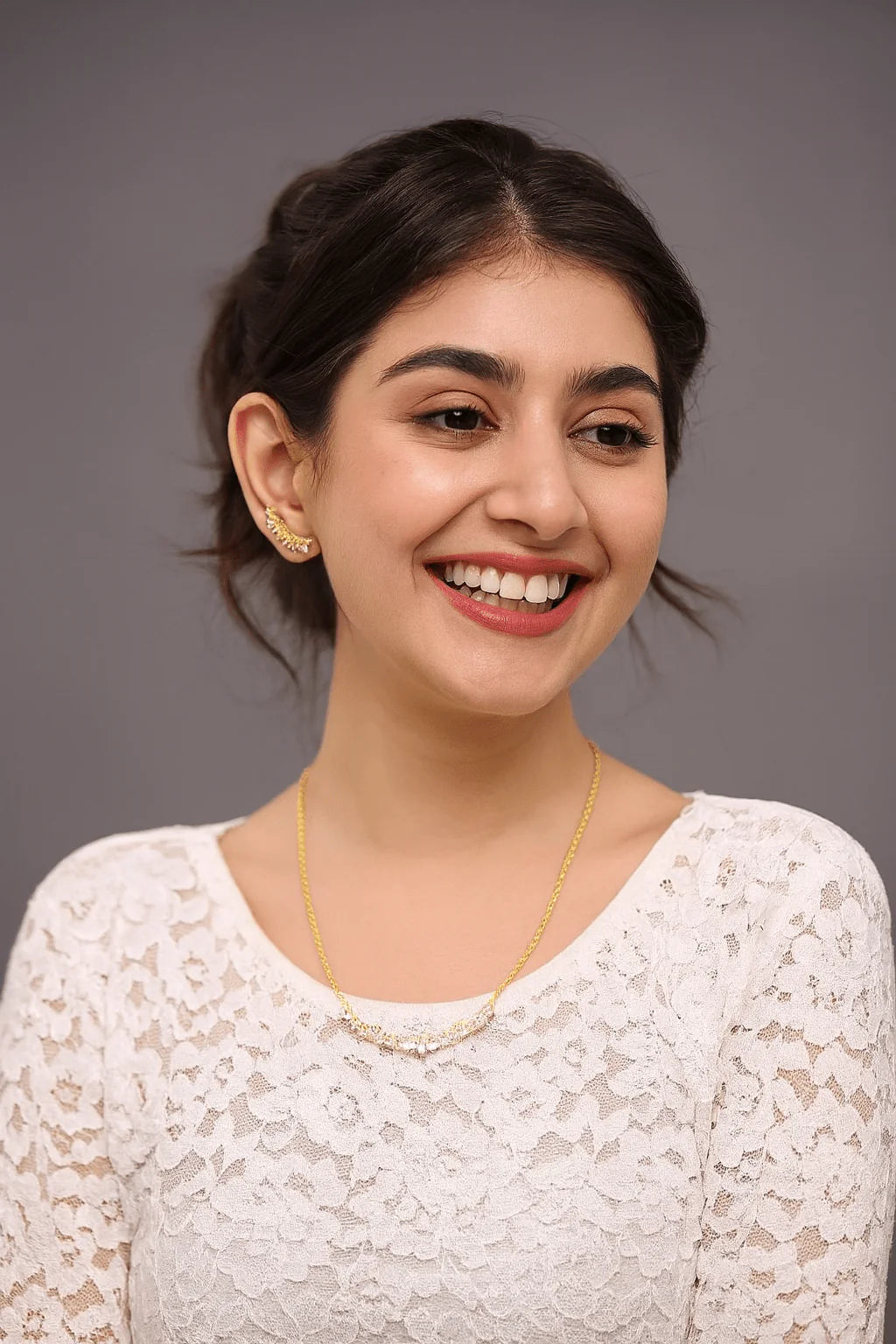 Leaf Bar Necklace Set