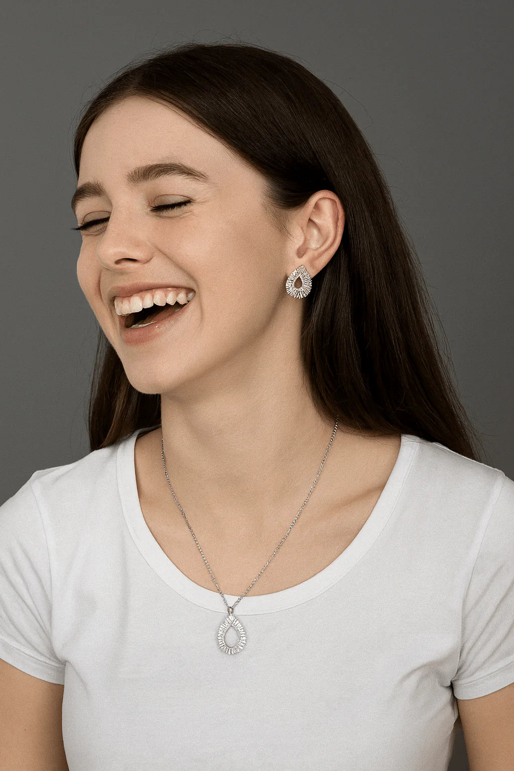 Open Teardrop Baguette Set