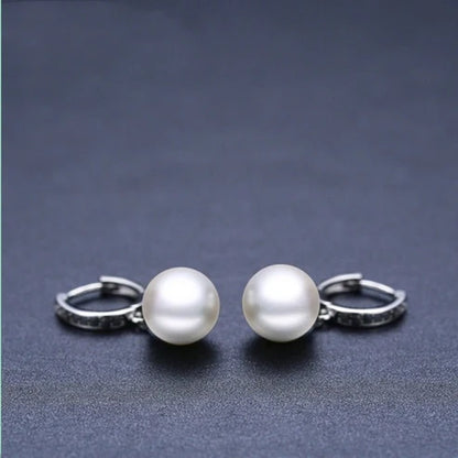 Trendy Round Ball Stud Earrings Minimalist Design